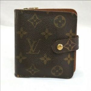 Louis Vuitton Compact Monogram Wallet